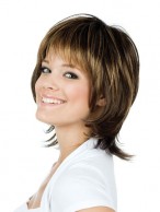 Short 100% Human Hair Lace Front Wig