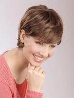 Short Capless Remy Human Hair Wig