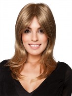 Middle Part Human Hair Lace Front Wig