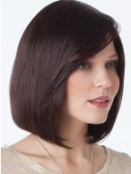 Women's Short Lace Front Human Hair Wig