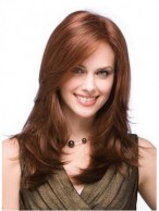 Long Lace Front Straight Human Hair Wig