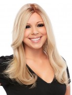 Women's Long Wavy Capless Human Hair Wig
