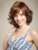 Short Curly Full Lace Human Hair Wig For Women