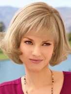 Short Lace Front Wavy Human Hair Wig