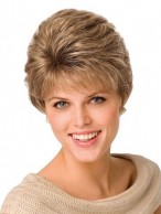 Gorgeous Women's Short Capless Straight Wig
