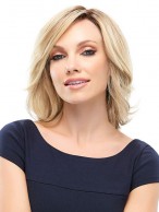 Chin Length Wavy Human Hair Wig