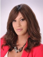 Layered Around Face With Shoulder Length Human Hair Wig