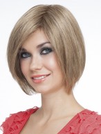 100% Hand Tied Lace Front Mono Bob Human Hair Wig