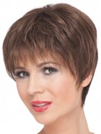 Fit Exquisite Short Remy Human Hair Capless Wig