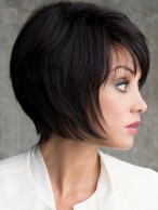 Bob Cut Medium Length Bob Cut Capless Wig