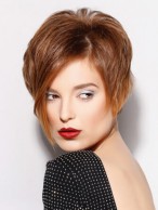 100% Remy Human Hair Fascinating Capless Short Wig 