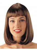 Medium Length Capless Straight Wig With Inner Hair End 