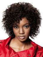 Short Curly 100% Human Hair Wig