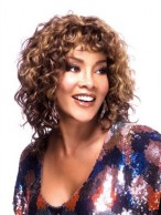Loose Spiral Wavy Human Hair Wig