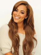 Natural Sexy Pretty Long Loose Wave Lace Front Wigs For Black Women