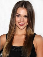 New Arrival Long Straight 100% Human Hair Lace Front Wigs