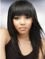 Silkystrsight Capless African American Human Hair Wigs