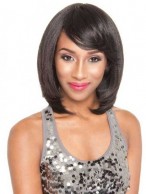 Sliky Medium Length Synthetic Capless Wig