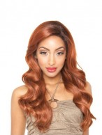 Long Human Hair Wavy Lace Front Wig  