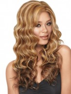 Gorgeous Long Layered Goddess Waves Wig
