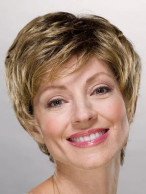 Short Boy Cut Layered Cynthia Synthetic Wig