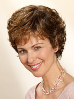 Short Synthetic Hair Capless Wig