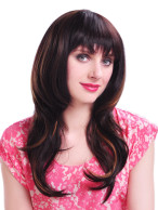 Fabulous Long Capless Wavy Synthetic Wig