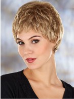  Gorgeous Short Wavy Synthetic Lace Front Wig