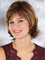  Hot Sell Short Synthetic Capless Wavy Wig
