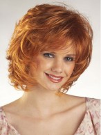 Beautiful Women's Short Wavy Capless Wig