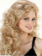 Long Curly Capless Synthetic Wig For Women