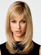 Beautiful Women's Long Straight Synthetic Hair Wig