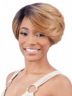 Short Layered Capless Straight Wig