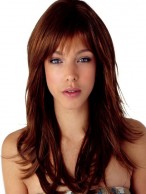 Long Synthetic Natural Straight Capless Wig