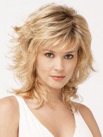 Beautiful Women's Short Capless Wavy Synthetic Wig