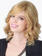 Gorgeous Medium Wavy Synthetic Wig For Women