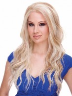Long Natural Beach Wave Synthetic Lace Front Wig