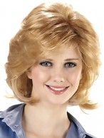 Sweeping Waves Face Framing Bangs Synthetic Wig