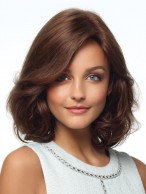 Should Length Wavy Ends Synthetic Wigs For Ladies