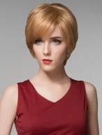 6 Inch Capless Straight Synthetic Wigs