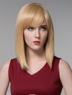Superior Soft Natural Blond Synthetic Wig