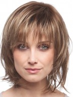 Shiny Capless Short Synthetic Charming Wig