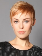 Short Cut Machine Made Synthetic Wig