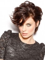 Wonderful Bangs Short Synthetic Capless  Wig