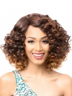 Charming Loose Wave Medium Length Curly Capless Wig