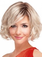 Short Wavy Bob Full Lace Wig