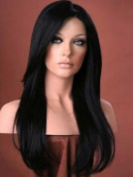 Charming Sexy Shoulder Length Hairstyle Lace Wig
