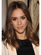 Long Straight 100% Remy Human Hair Lace Front Wig