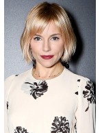 Blond Synthetic Lace Front Short Wig