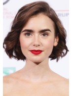Short Wavy Synthetice Lace Front Wig